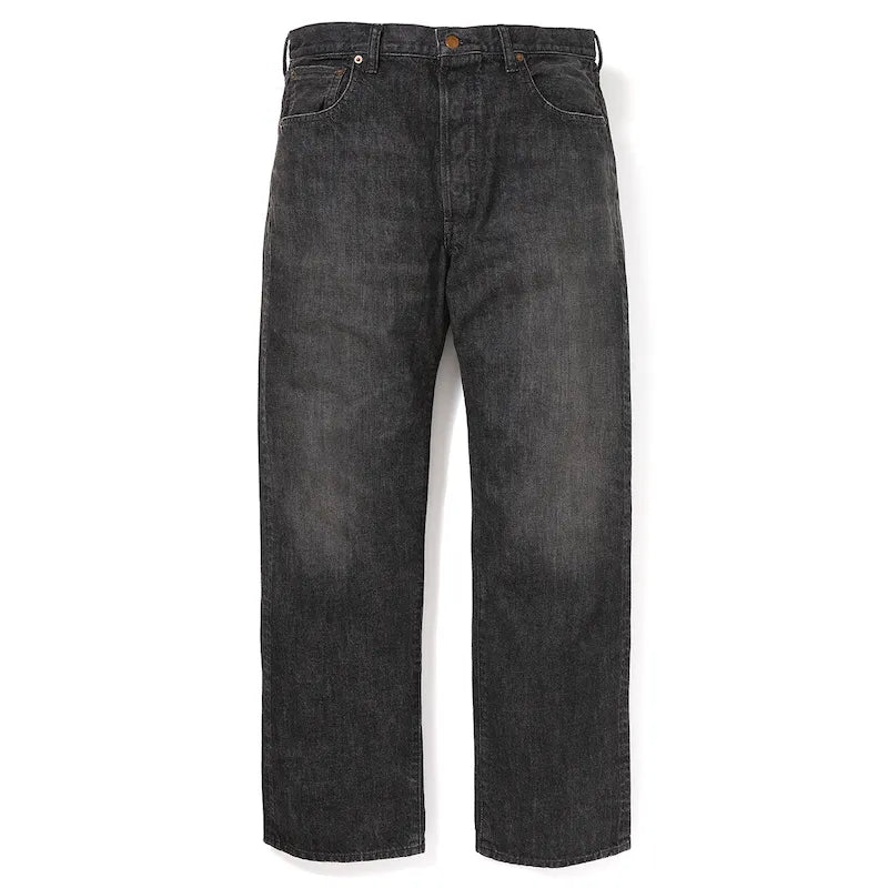 CLASSIC WASHED DENIM PANTS