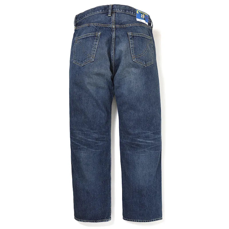 CLASSIC WASHED DENIM PANTS