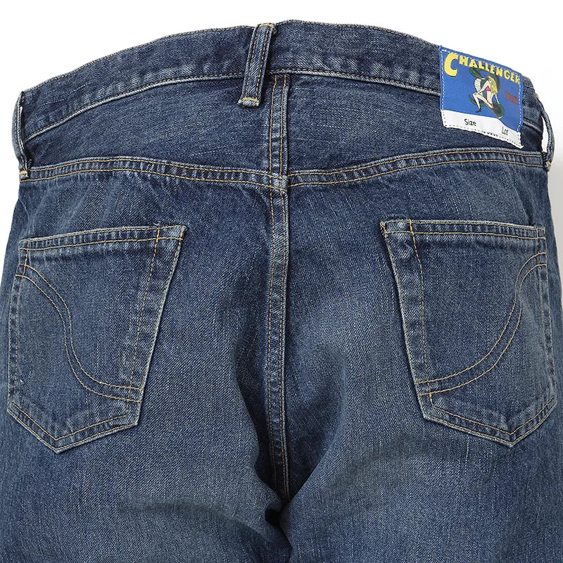 CLASSIC WASHED DENIM PANTS