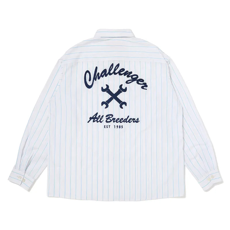 L/S STRIPE MECHANIC SHIRT