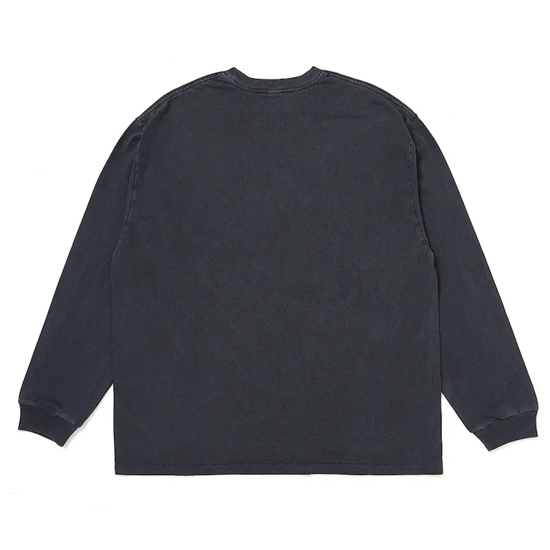 L/S PIGMENT C PATCH TEE