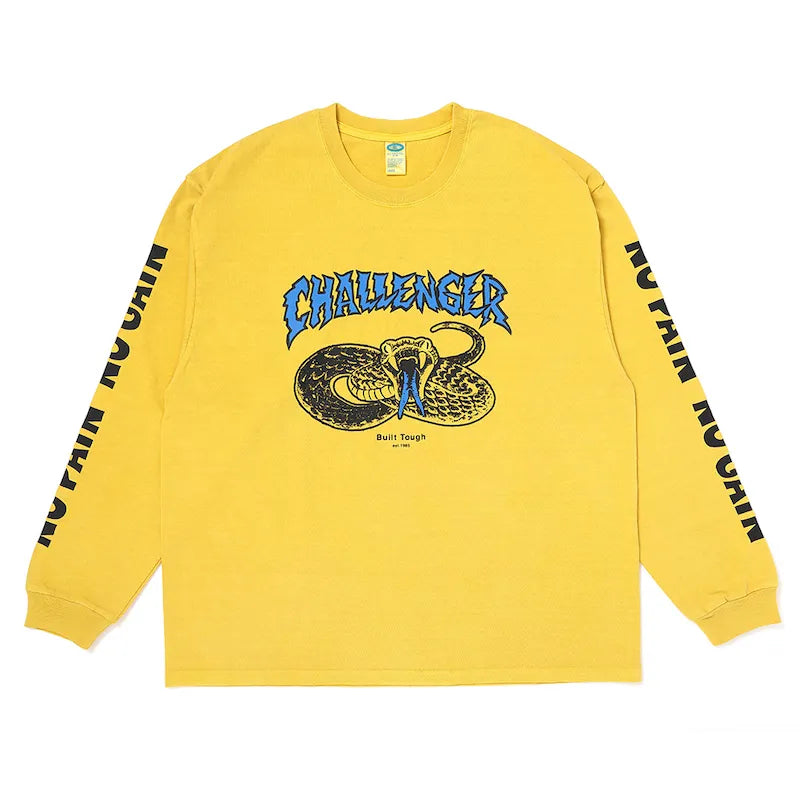 L/S PIGMENT SNAKE TEE