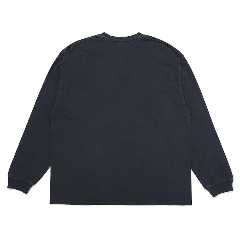 L/S PIGMENT SPIRAL SNAKE TEE