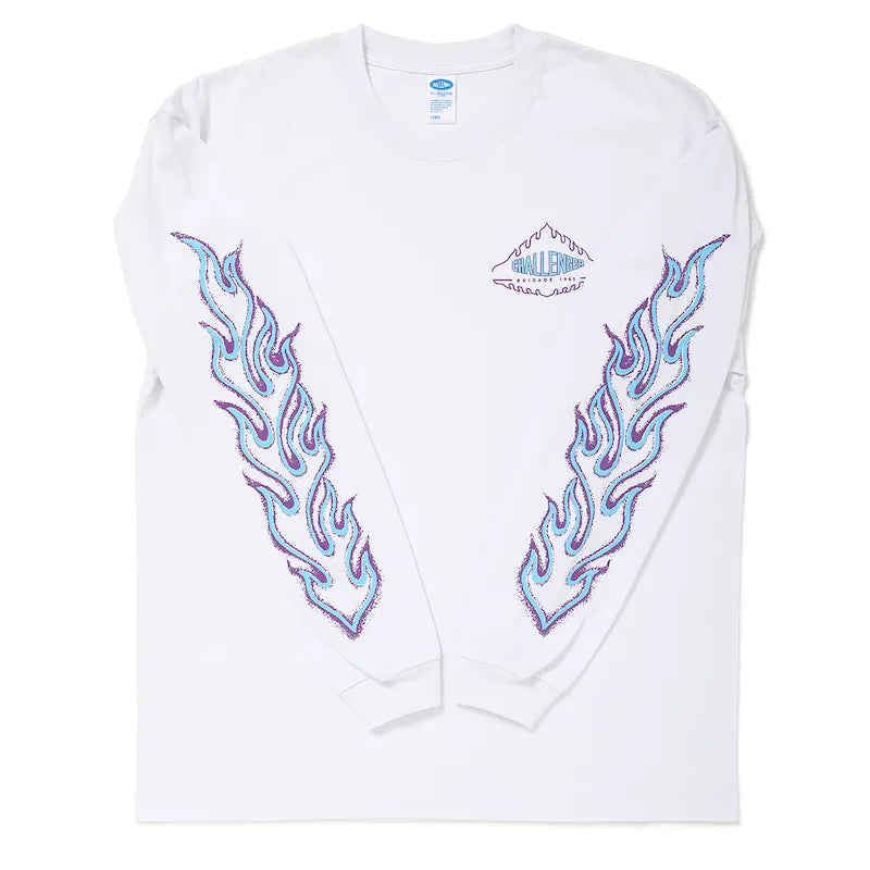 L/S FLAME TEE [2COLORS]