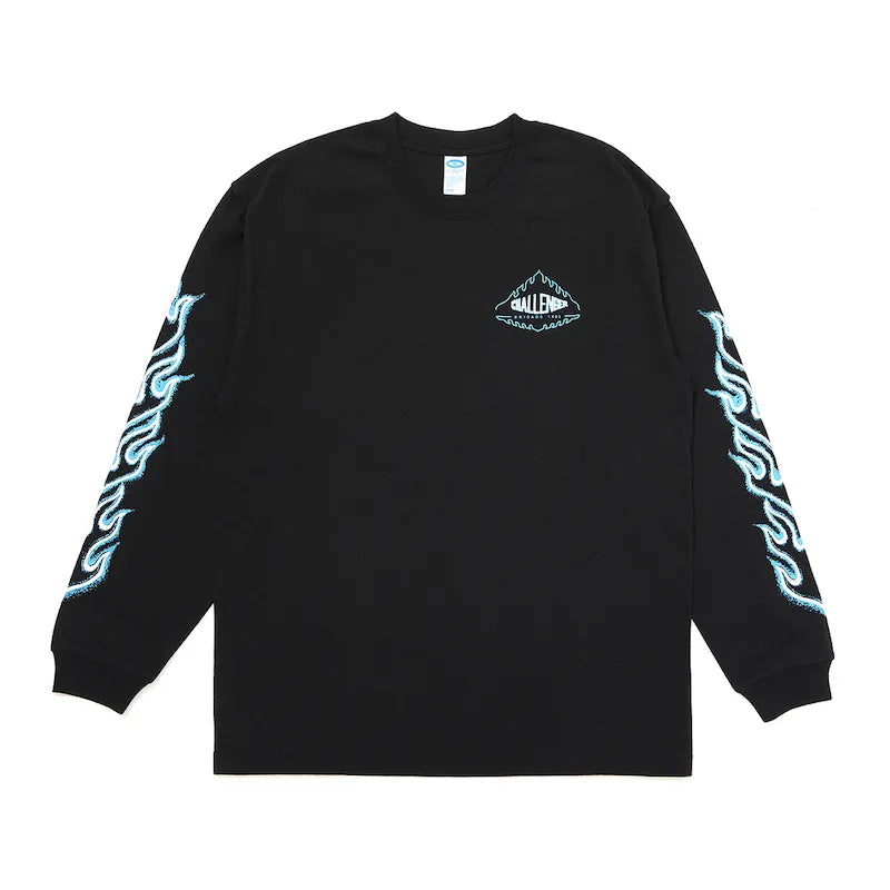 L/S FLAME TEE [2COLORS]