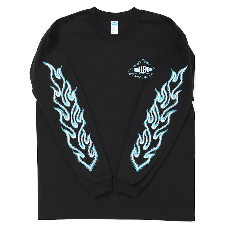 L/S FLAME TEE [2COLORS]