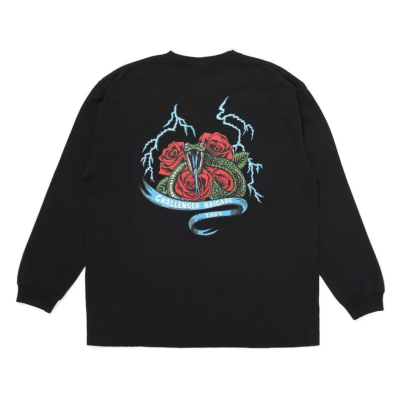 L/S SNAKE TEE [2COLORS]