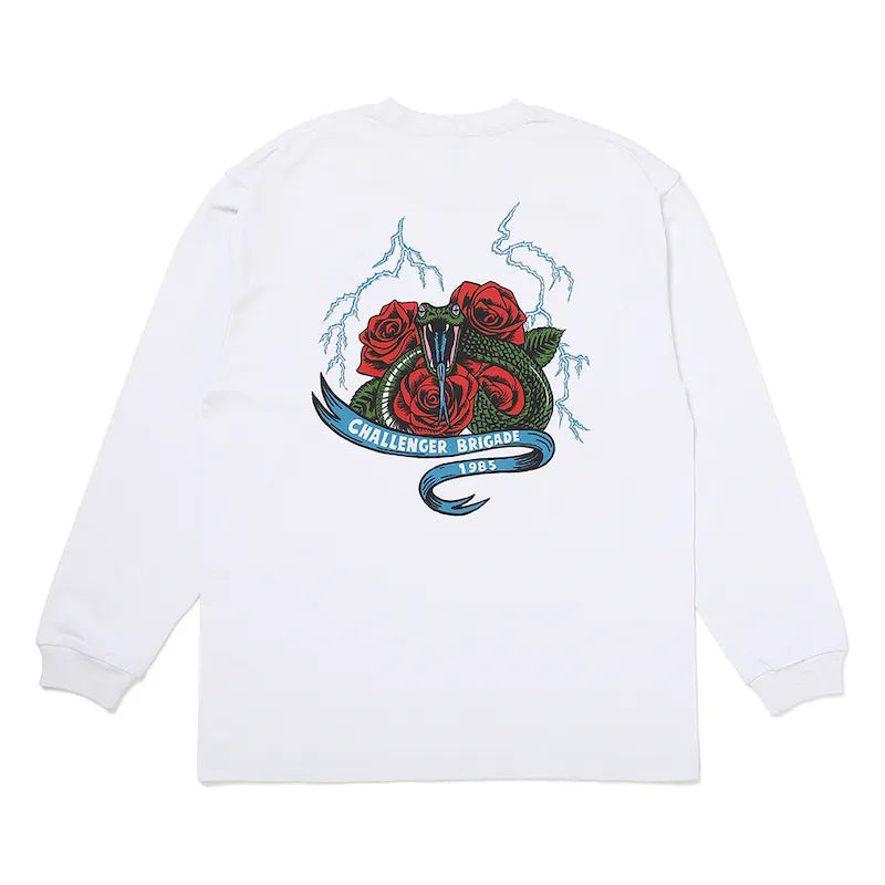 L/S SNAKE TEE [2COLORS]