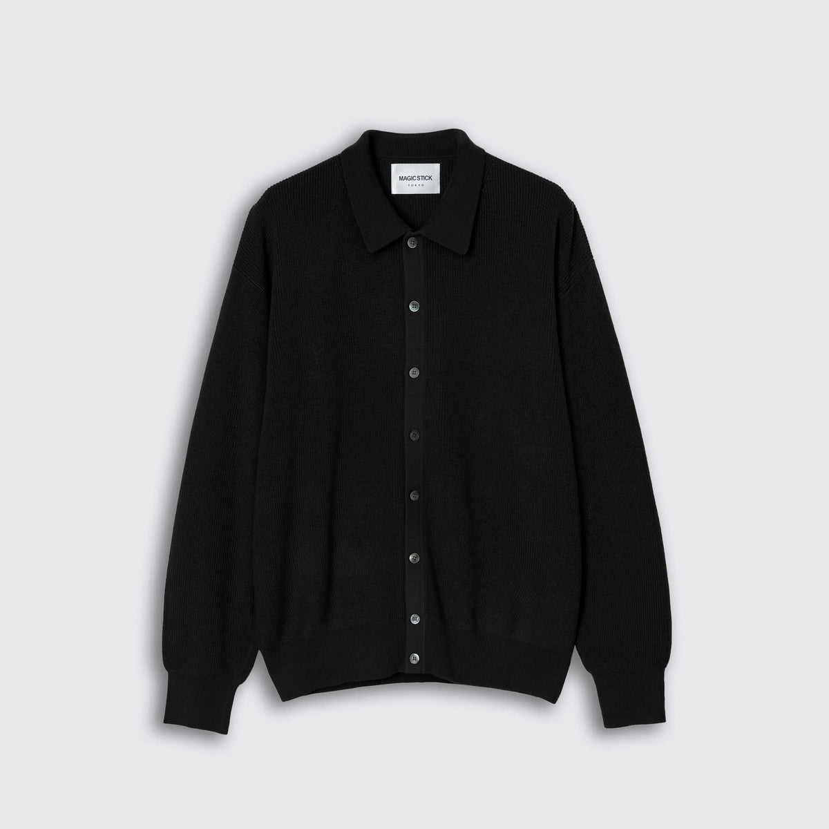 COLLARED KNIT MAFIA SHIRT