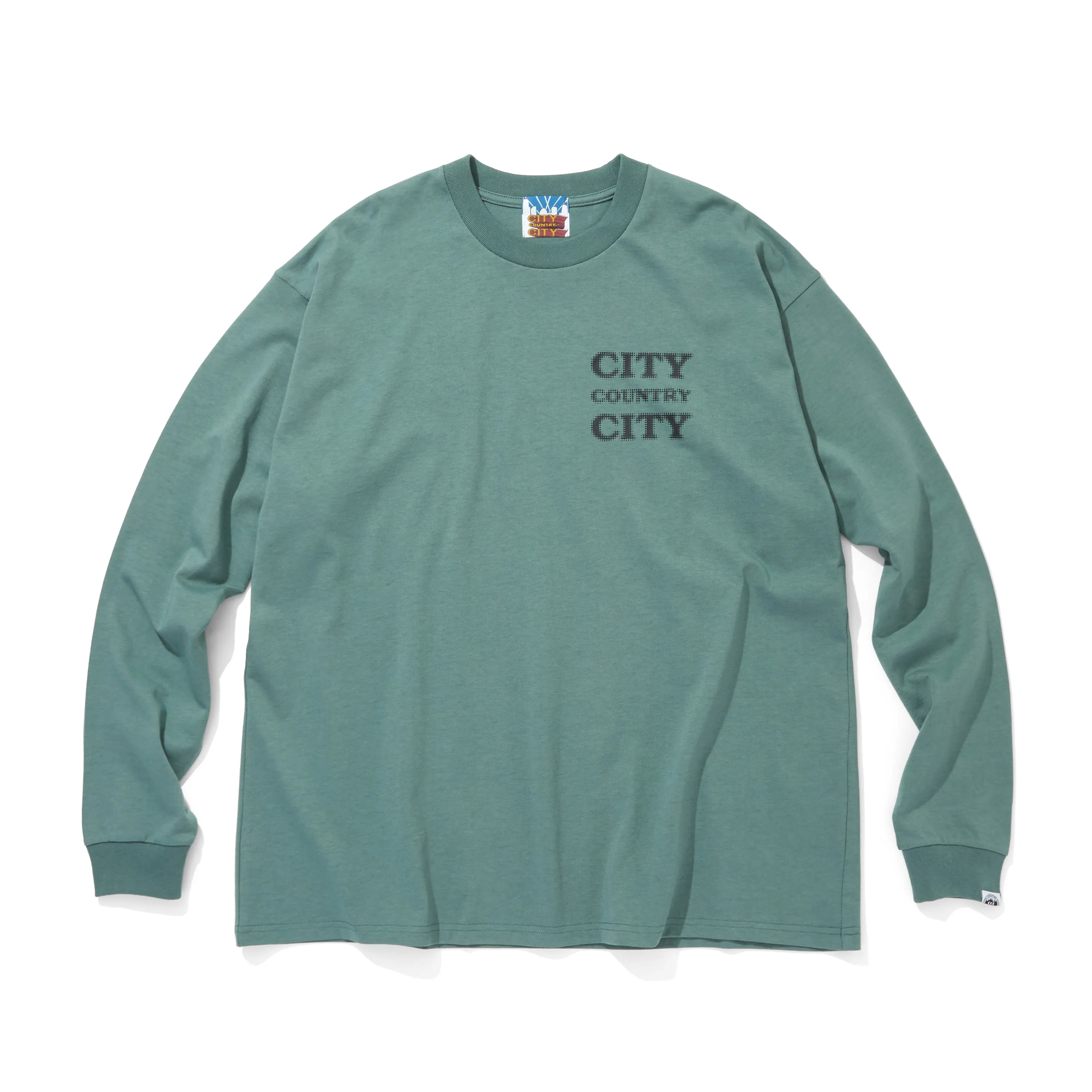 COTTON L/S T-SHIRT_CITY COUNTRY CITY [3 COLORS]
