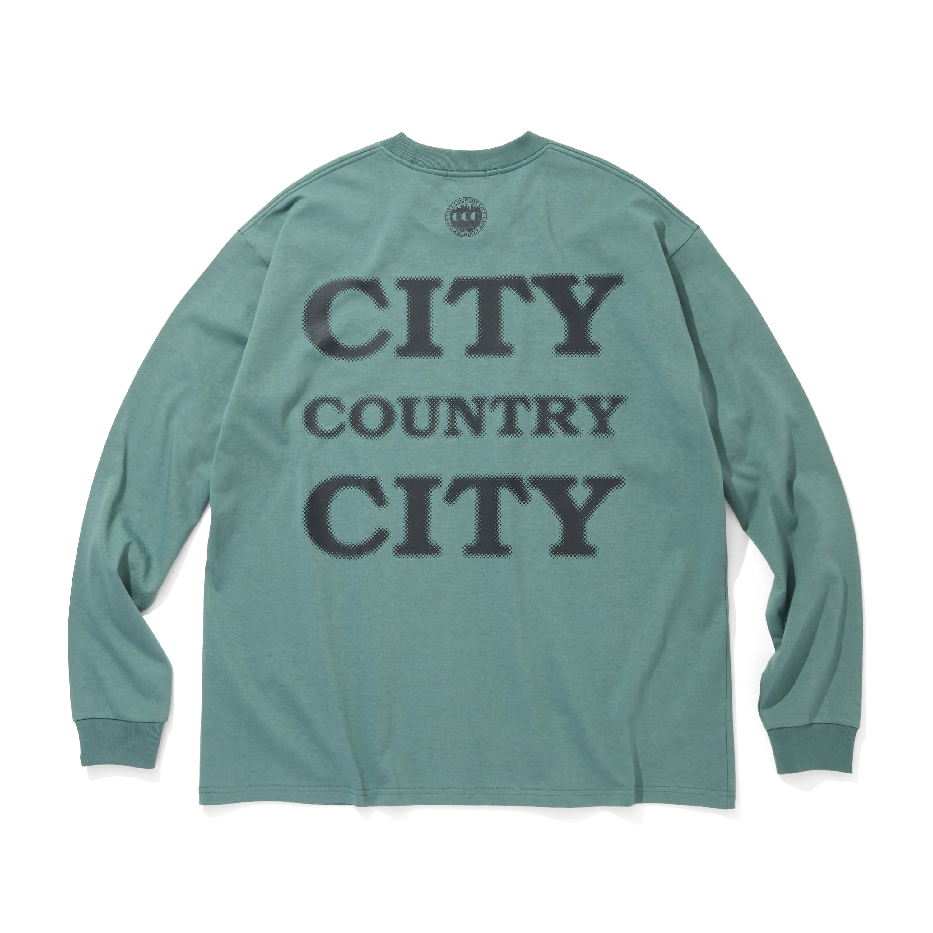 COTTON L/S T-SHIRT_CITY COUNTRY CITY [3 COLORS]