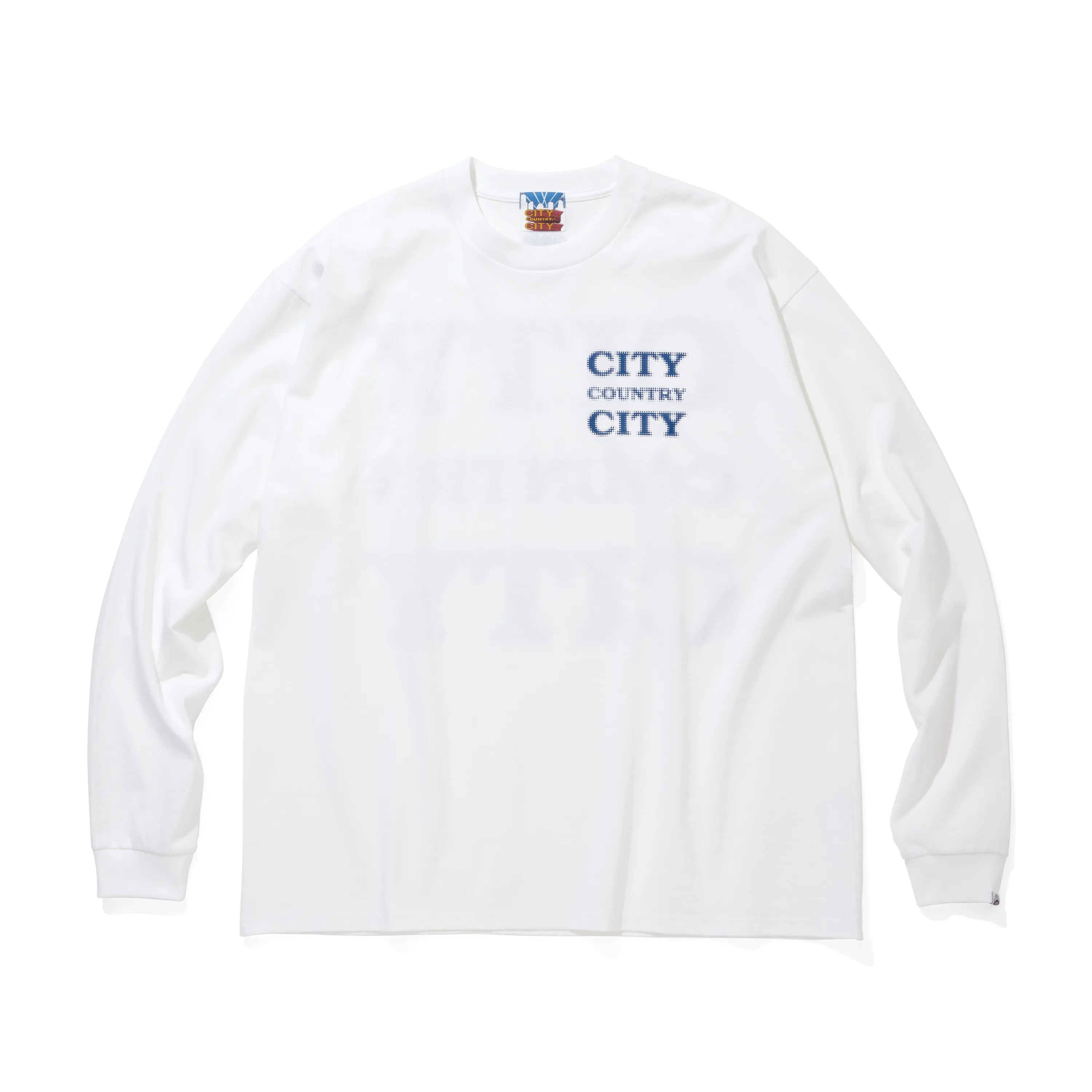 COTTON L/S T-SHIRT_CITY COUNTRY CITY [3 COLORS]