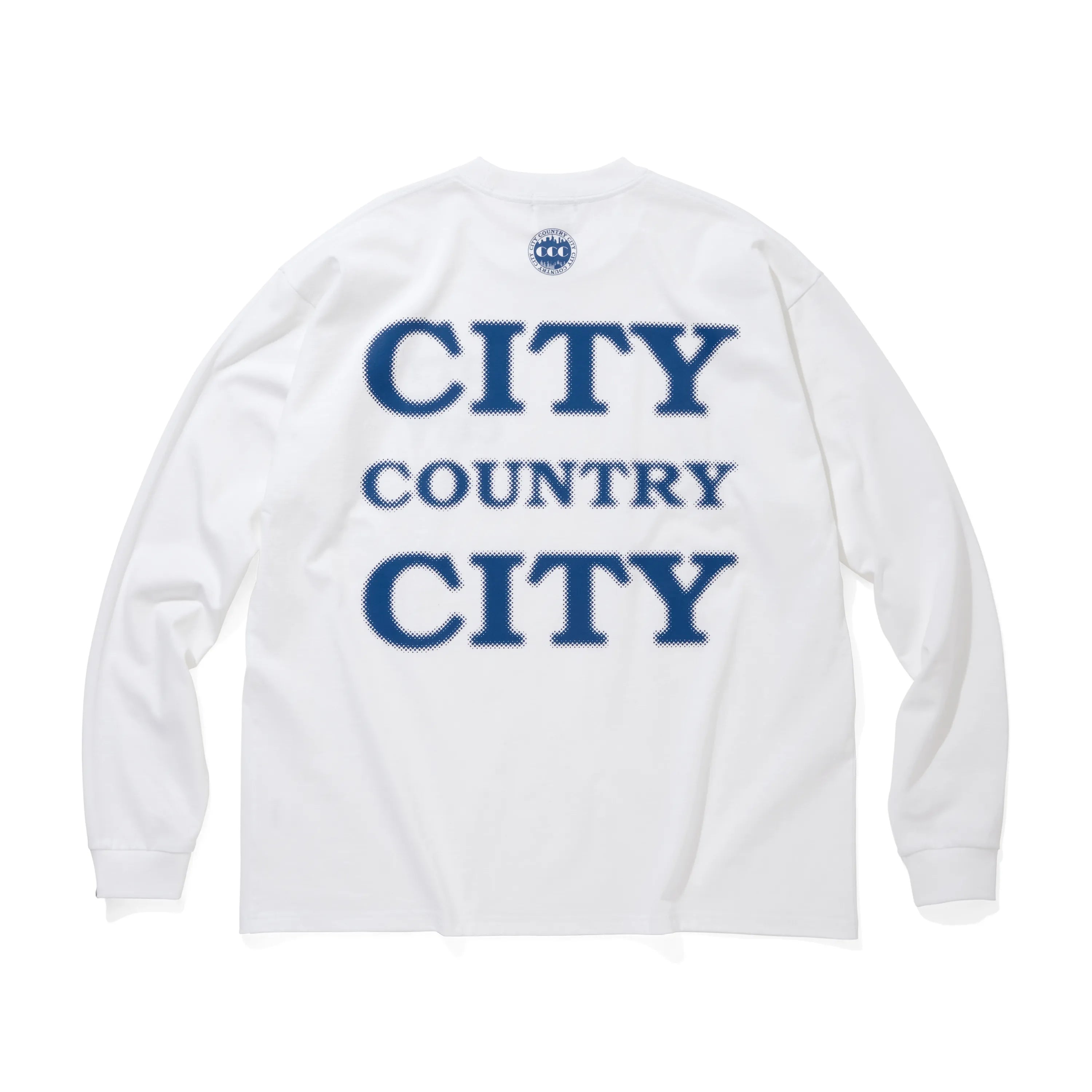 COTTON L/S T-SHIRT_CITY COUNTRY CITY [3 COLORS]