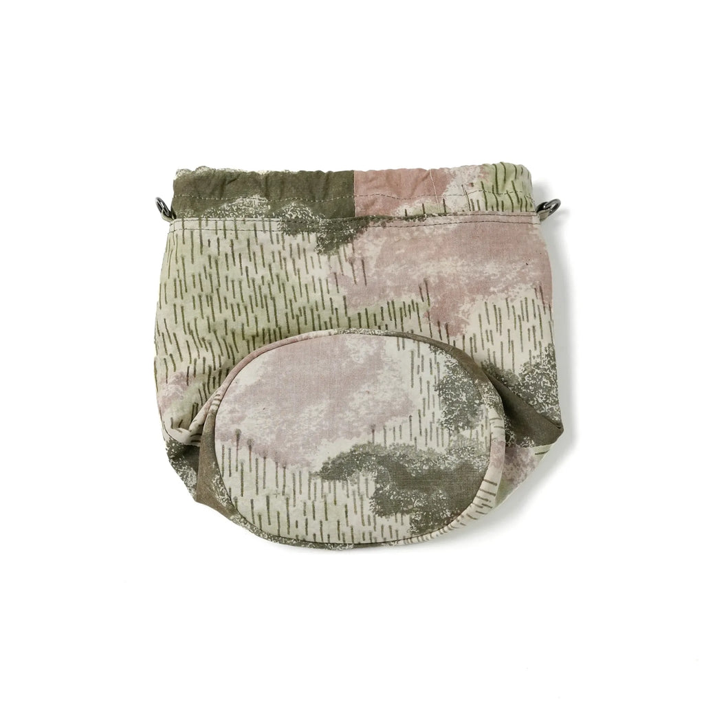 Kinchaku Shoulder with Military Tent Fabric [Material Selected by TOTO] *EXCLUSIVE