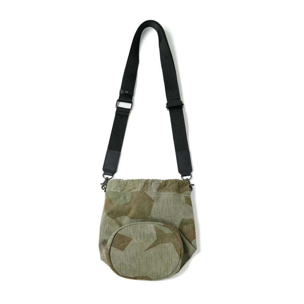 Kinchaku Shoulder with Military Tent Fabric [Material Selected by TOTO] *EXCLUSIVE