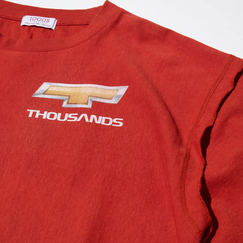 DETROIT LOGO CUTOFF LS TEE [4COLORS]