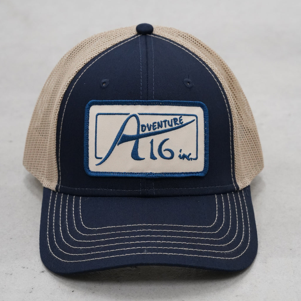 ADVENTURE16 / A16 ”70's OLD LOGO” MESH CAP