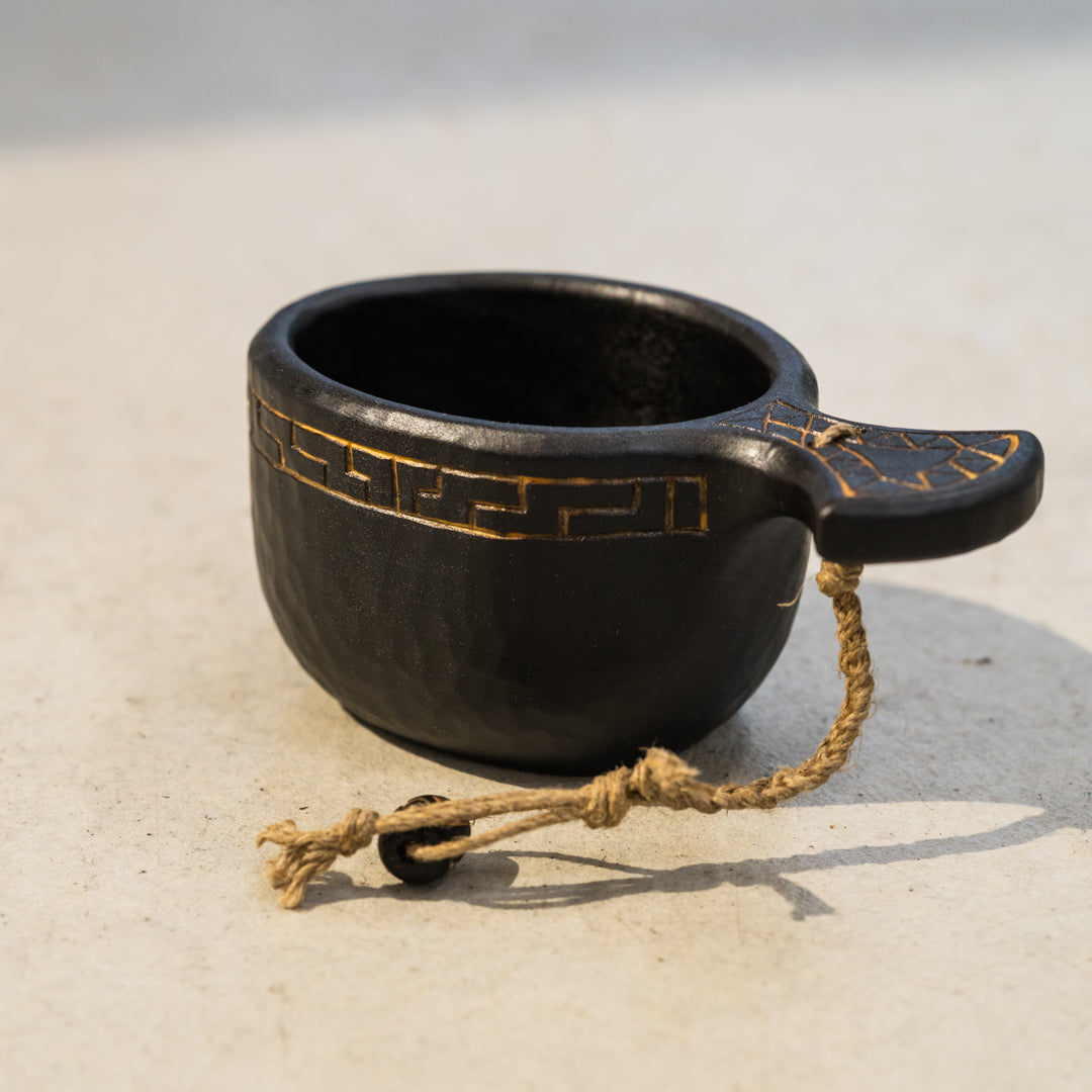 Roman Guslyak / Black Kuksa maple No.39