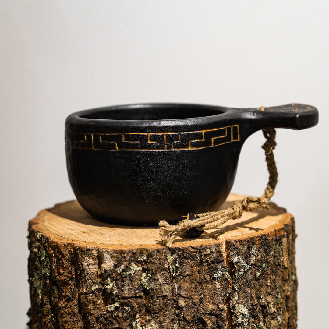 Roman Guslyak / Black Kuksa maple No.39