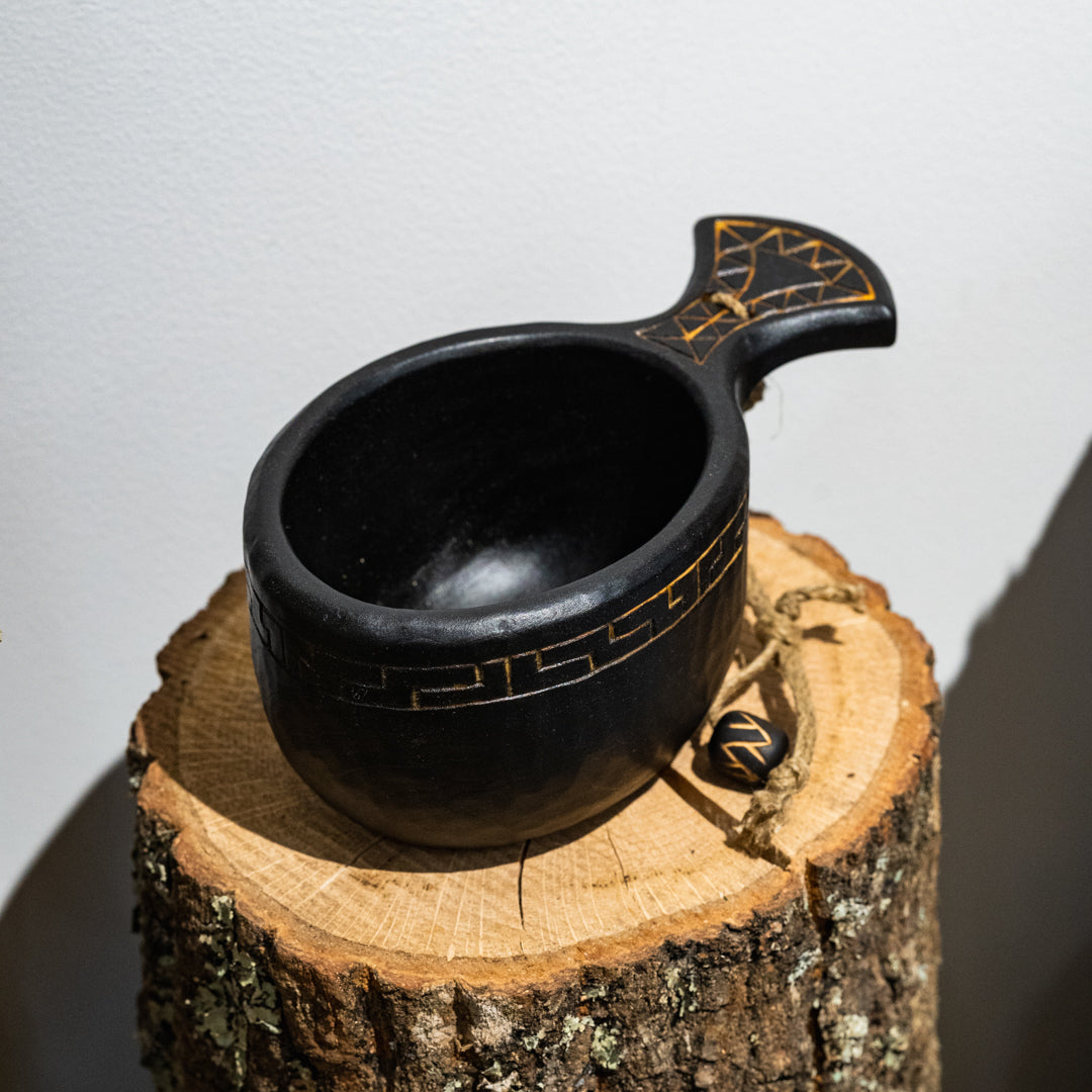 Roman Guslyak / Black Kuksa maple No.39