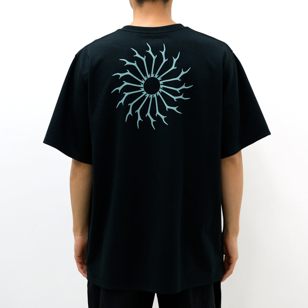 South2 West8 / S/S Round Pocket Tee - Circle Horn