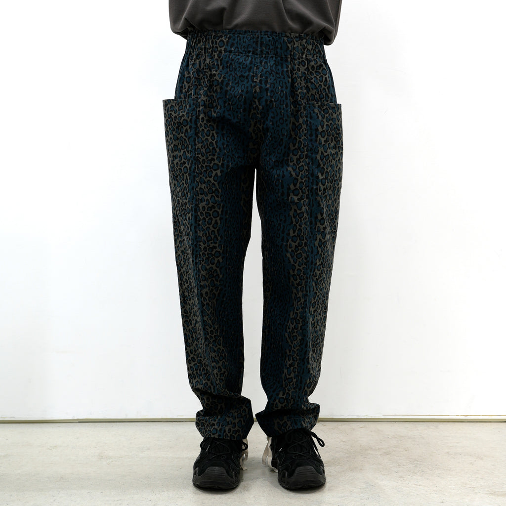ARMY STRING PANT - FLANNEL CLOTH PRINTED｜South2 West8｜THE GROUND 