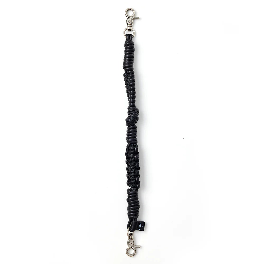 Design paracord strap -leather-