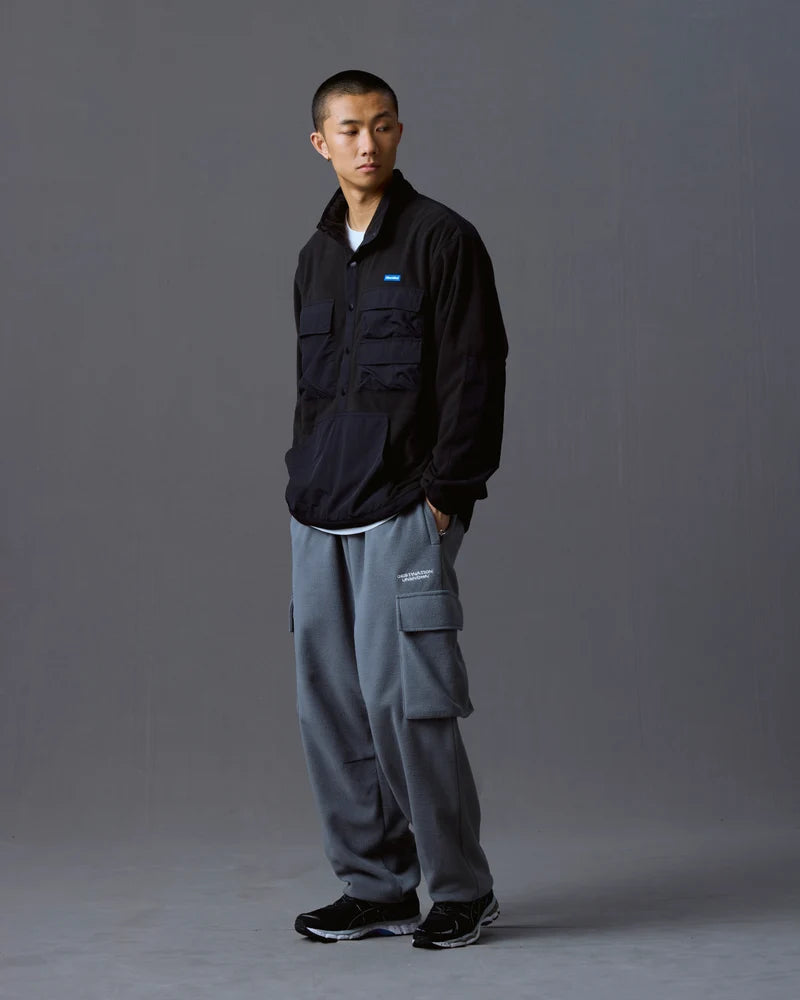 FLEECE CARGO PANTS