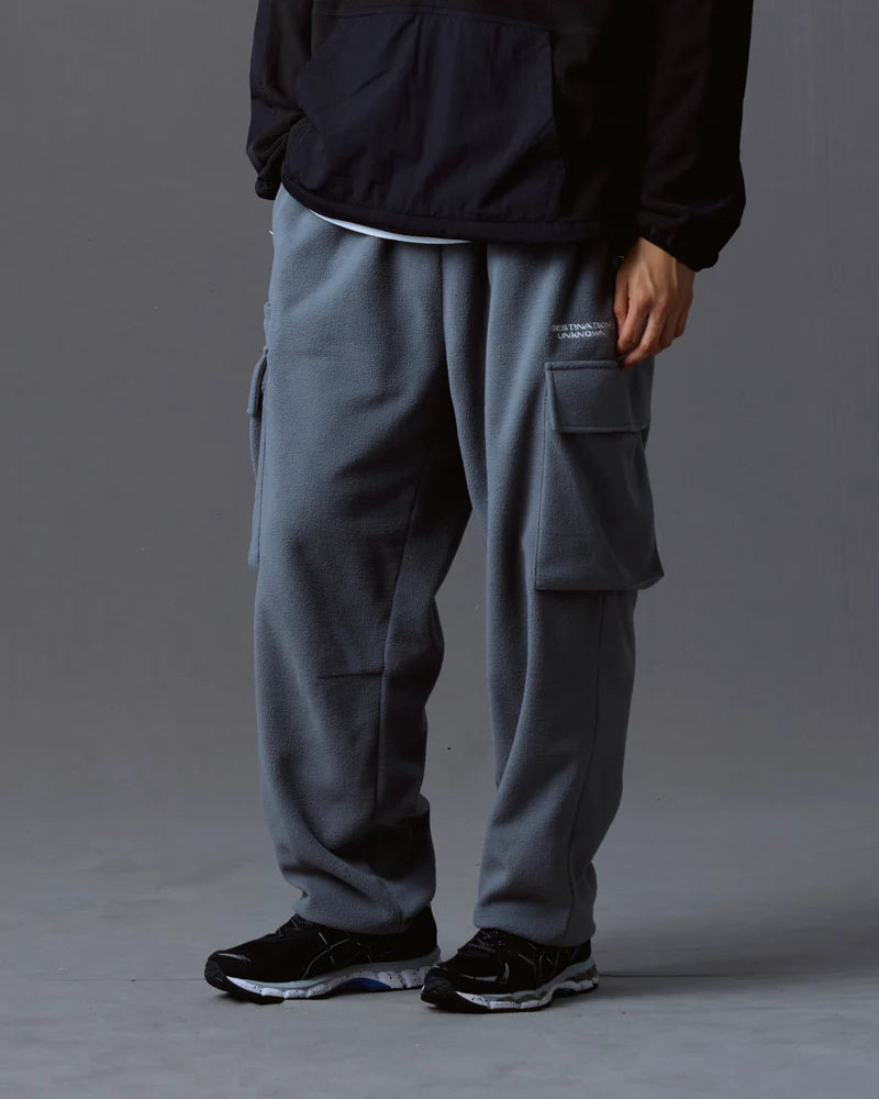 FLEECE CARGO PANTS