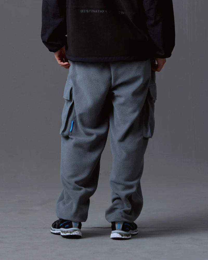 FLEECE CARGO PANTS