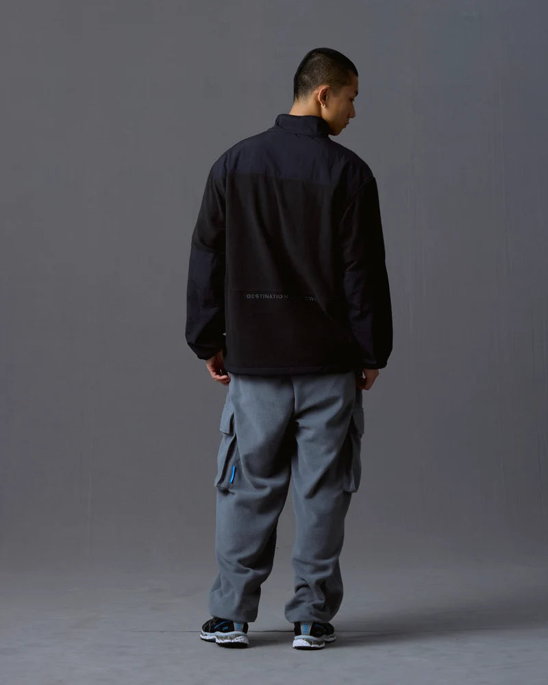FLEECE CARGO PANTS