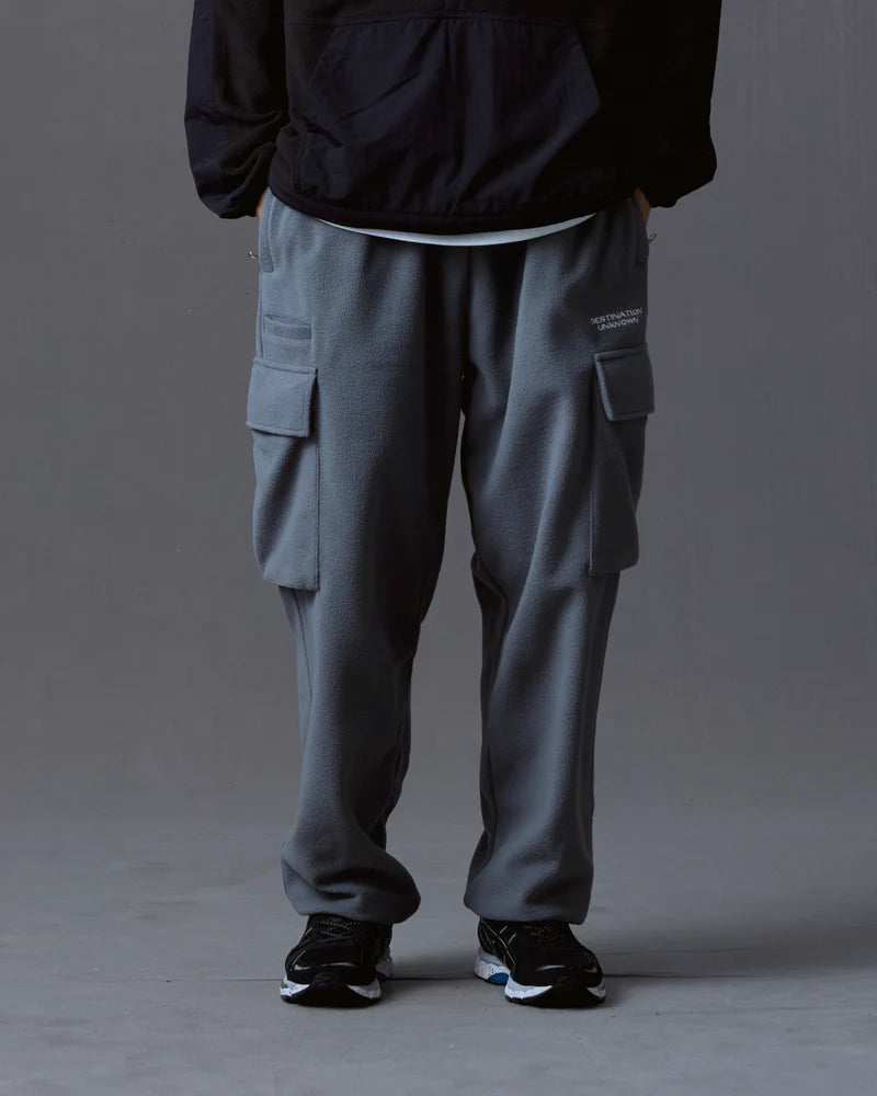 FLEECE CARGO PANTS