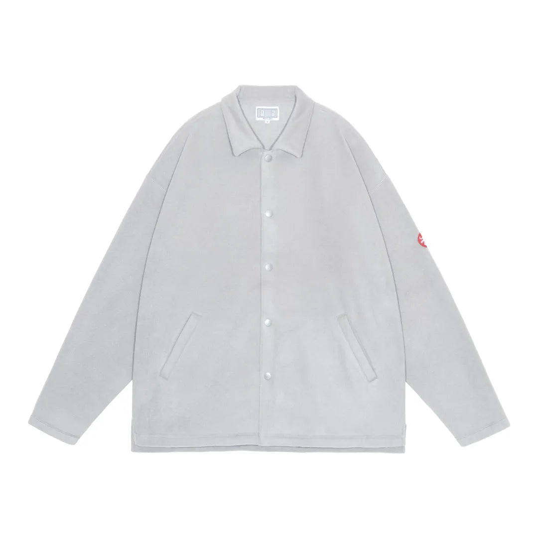 FLEECE SNAP SHIRT GREY