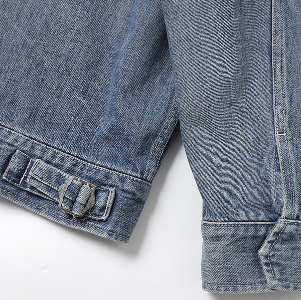 Selvage Denim Zip Jacket [GU263-20056LB]