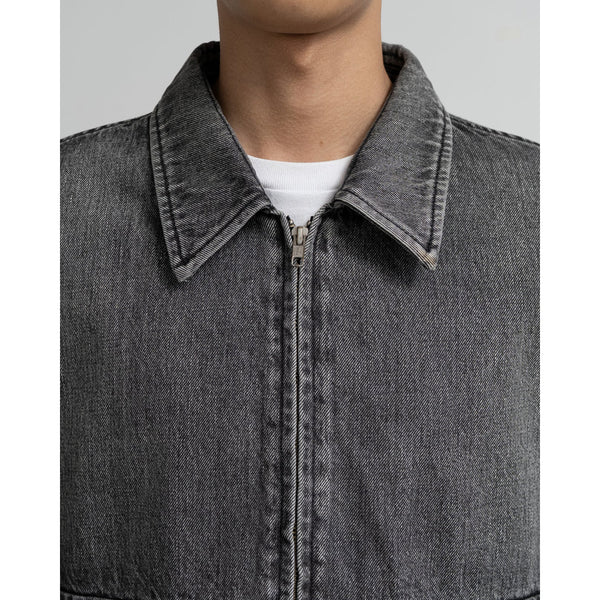 Selvage Denim Zip Jacket [GU263-20056LB]