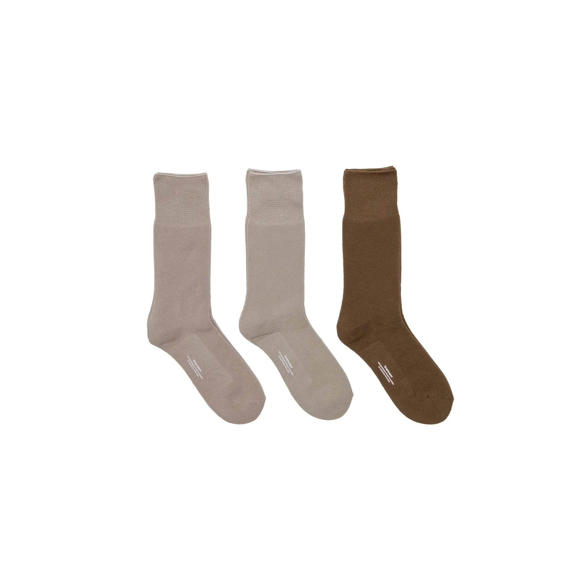 Graphpaper 3-Pack Socks [GU263-90294C]