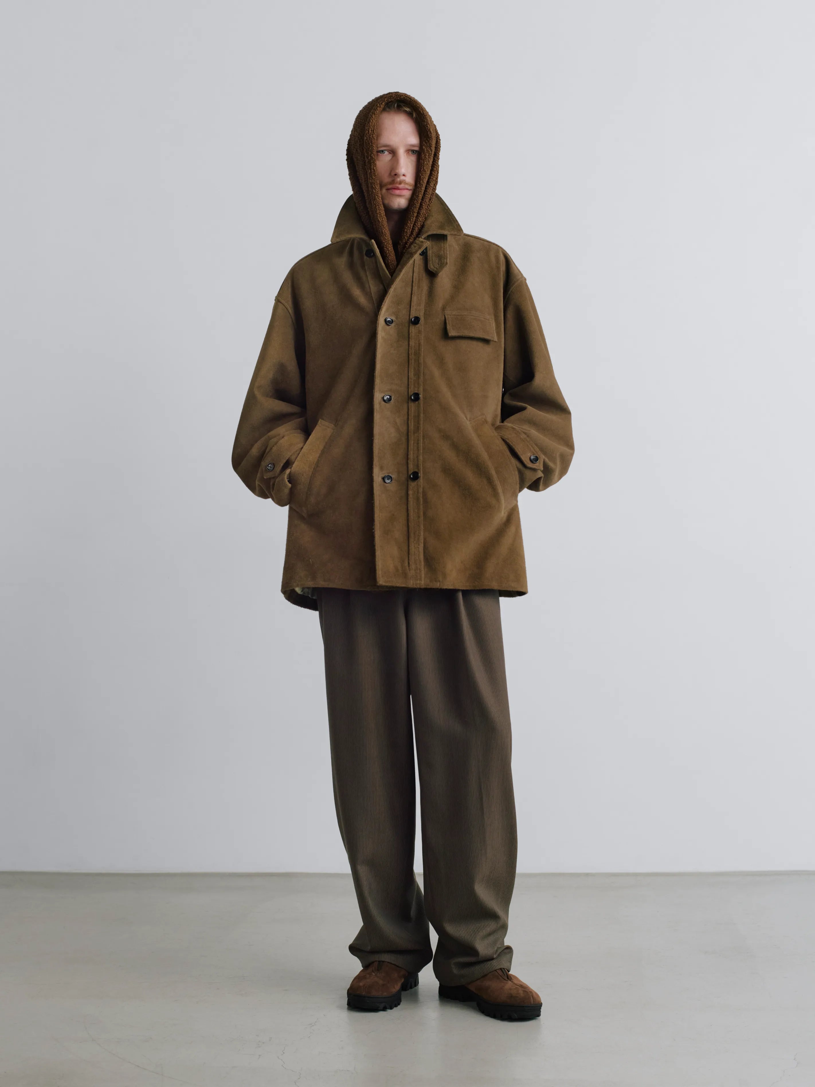 Hairy Suede Corbusier Jacket [GM263-30325]