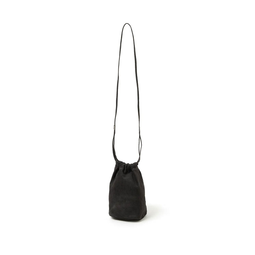 DRAWSTRING POUCH PIG SUEDE [2 COLORS]