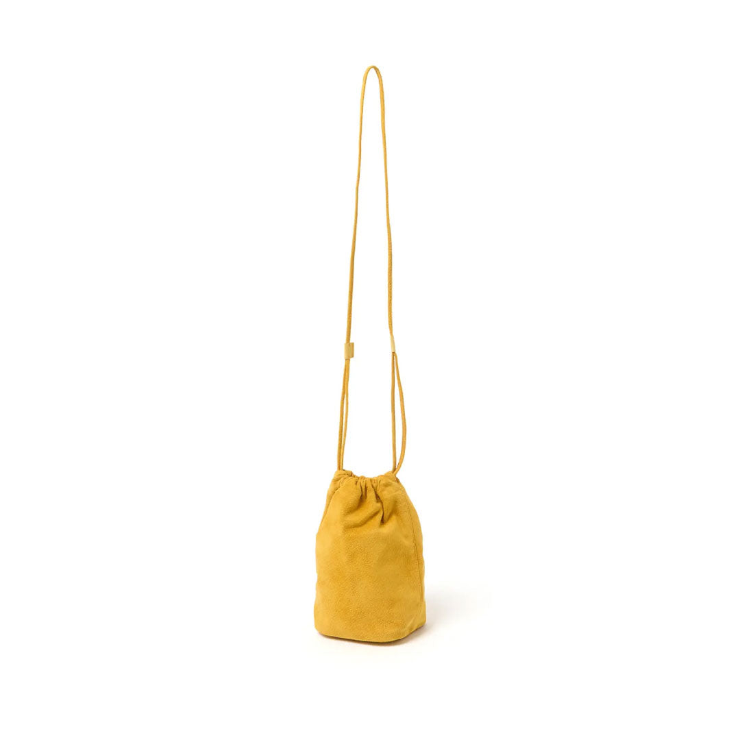 DRAWSTRING POUCH PIG SUEDE [2 COLORS]