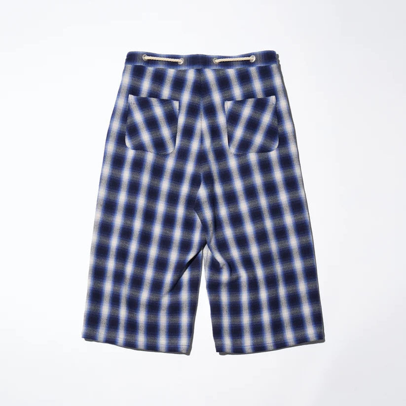 HEAVY FLANNEL CROPPED BAGGY [2COLORS]