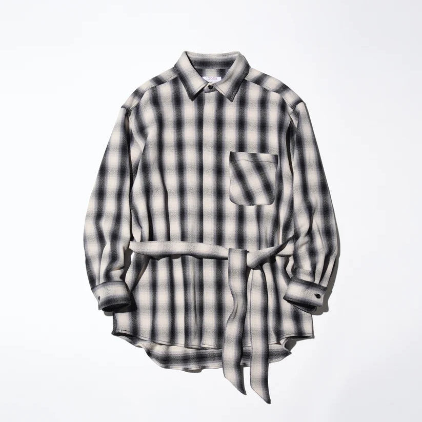 HEAVY FLANNEL OVER SHIRT JACKET [2COLORS]