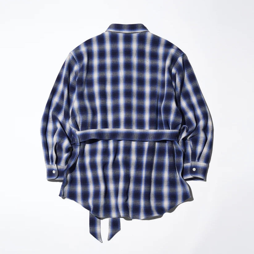 HEAVY FLANNEL OVER SHIRT JACKET [2COLORS]
