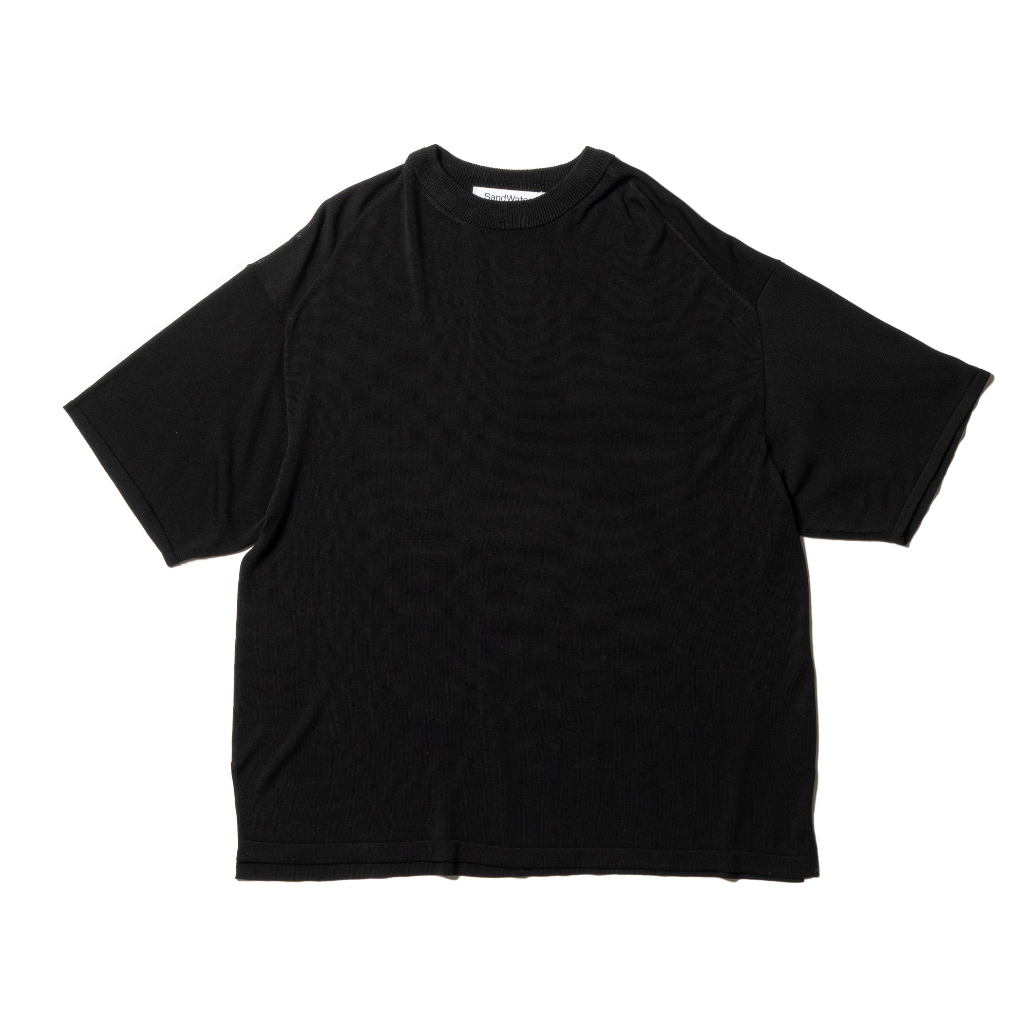 RESEARCHED SWEATER SS /RAYON MIX YARN [2 COLORS]