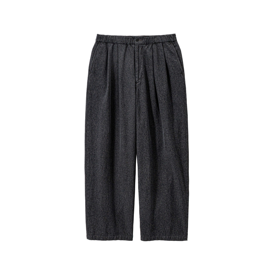 Sulfur Dyed Gabardine Two Tuck Easy Pants