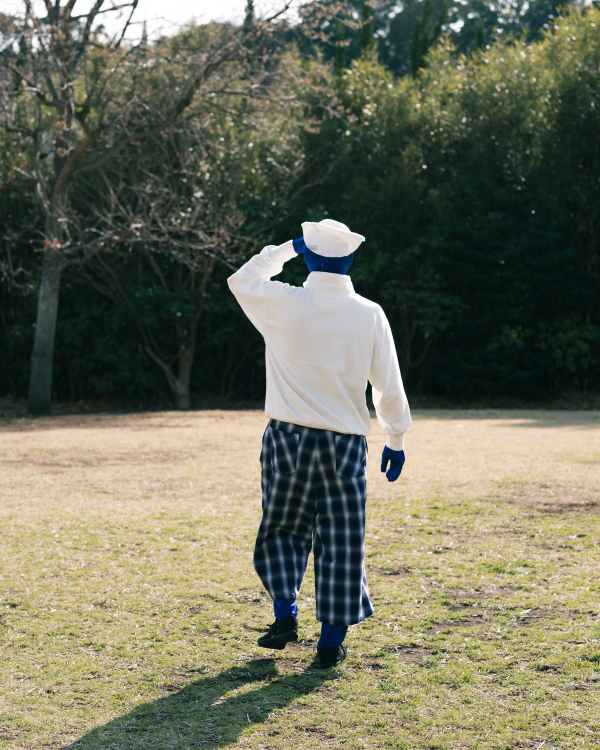 NEPPED HALF-ZIP PULLOVER