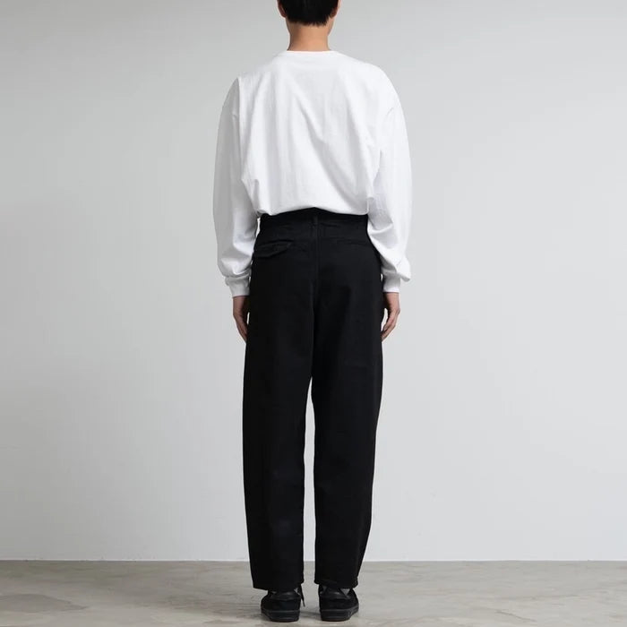 Selvage Denim Two Tuck Tapered Pants [GU263-40060RB]