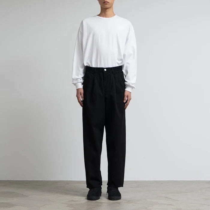 Selvage Denim Two Tuck Tapered Pants [GU263-40060RB]