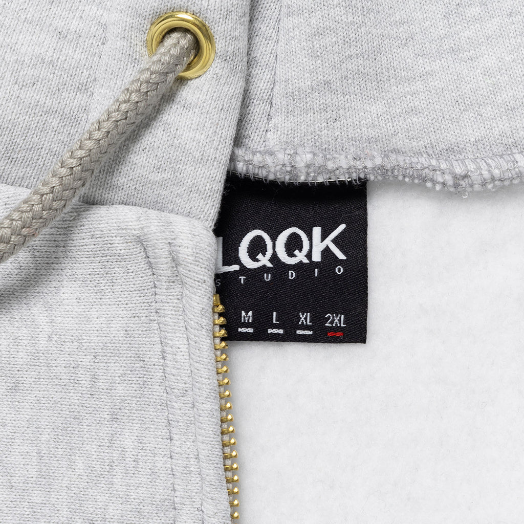 SIGNATURE FLEECE ZIP HOODIE [2 COLORS]