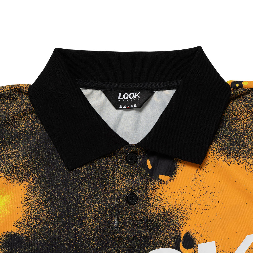 SUBLIMATED POLY POLO