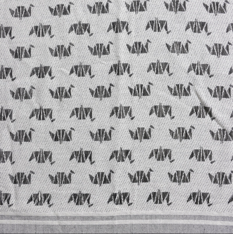 LR JACQUARD STOLE